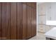 Stylish custom cabinetry with gold handles adding a touch of luxury to the interior design at 3145 E Boot Track Trl, Gilbert, AZ 85296