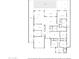 Detailed floor plan showcasing the layout of the home, including bedrooms, bathrooms, and living spaces at 3145 E Boot Track Trl, Gilbert, AZ 85296