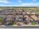 Aerial view of the neighborhood showcasing well-maintained homes and community landscaping at 3394 E Tiffany Ct, Gilbert, AZ 85298