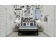 bedroom featuring a cool robot themed mural, comfortable bed, and whimsical decor at 3738 E Gold Mountain Ave, San Tan Valley, AZ 85143