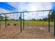 Neighborhood swing set with multiple swings over a wood chip safety surface, set against a backdrop of green lawns at 3971 E Heather Ct, Gilbert, AZ 85234