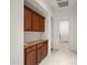 Hallway features custom cabinet and drawer space at 5690 E Canyon Creek Cir, Carefree, AZ 85377