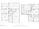 Detailed floor plan showcasing the layout of the home's two floors at 5826 W Plum Rd, Phoenix, AZ 85083
