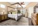 Spacious bedroom featuring natural light, neutral colors, and hardwood floors at 5978 E Chuckwalla Trl, Cave Creek, AZ 85331