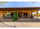 Large covered patio with ample seating, perfect for outdoor dining and entertaining with stunning views at 5978 E Chuckwalla Trl, Cave Creek, AZ 85331