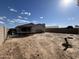 Spacious back yard with block fence offering privacy and room for activities at 7664 W Vermont Ave, Glendale, AZ 85303