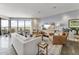 Spacious living room featuring floor-to-ceiling windows and a great view of the outside at 1040 E Osborn Rd # 1103, Phoenix, AZ 85014