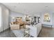 Bright open living area with modern furniture, decor, and neutral color palette at 1040 E Osborn Rd # 1103, Phoenix, AZ 85014