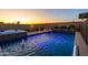 Beautiful backyard pool with a hot tub and water features, perfect for relaxation and entertainment at 10850 W Bronco Trl, Peoria, AZ 85383