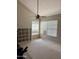 Carpeted bedroom featuring a ceiling fan, neutral walls, and ample natural light from multiple windows at 11001 Clear Water --, Goodyear, AZ 85338