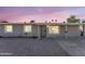 Charming single-story home featuring a low-maintenance front yard and covered entryway at 1243 E Susan Ln, Tempe, AZ 85288