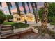 Beautiful backyard featuring an expansive pool, lush landscaping, and a patio for outdoor living and entertaining at 1507 E Treasure Cove Dr, Gilbert, AZ 85234