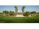 Beautifully landscaped community park showcasing a covered picnic area, steps, trees, and manicured lawns for outdoor enjoyment at 2024 W Trotter Trl, Phoenix, AZ 85085