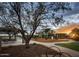 Inviting community playground area with modern equipment, picnic tables, and a sunset view, perfect for Gathering fun at 2024 W Trotter Trl, Phoenix, AZ 85085