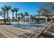 Gathering-friendly splash pad area with lounge seating, shaded cabanas, and desert landscaping at 2024 W Trotter Trl, Phoenix, AZ 85085