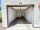 The garage boasts an automatic door, storage shelves and great lighting at 2333 E Southern Ave # 1101, Tempe, AZ 85282