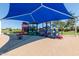 Vibrant train-themed playground, offers an engaging and imaginative play space for children within the community at 3256 E Maplewood St, Gilbert, AZ 85297
