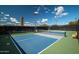 Well-kept pickleball court offers a fun and active community amenity for residents to enjoy at 3830 N Red Sky Cir, Mesa, AZ 85207