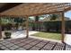 Shaded patio featuring green lawn, desert landscaping and plenty of room at 4747 E Narrowleaf Dr, Gilbert, AZ 85298