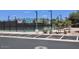 Community tennis courts with well-maintained grounds and convenient parking, enhancing the community's appeal at 4747 E Narrowleaf Dr, Gilbert, AZ 85298