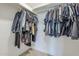 Spacious walk-in closet with ample storage space and shelving for organization at 618 N Stapley Dr, Mesa, AZ 85203