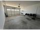 Spacious two car garage with epoxy flooring at 8024 W State Ave, Glendale, AZ 85303