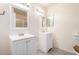 Bright bathroom features dual sinks and tiled floor at 9227 N 36Th Dr, Phoenix, AZ 85051