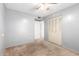 Bedroom with a closet and ceiling fan at 9227 N 36Th Dr, Phoenix, AZ 85051