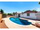 Inviting pool with diving board and patio space for entertaining at 9227 N 36Th Dr, Phoenix, AZ 85051