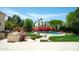 Backyard oasis with built in grill, desert landscaping and a refreshing pool at 10800 E Cactus Rd # 34, Scottsdale, AZ 85259