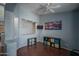 Cozy den with wood floors and storage at 12503 W Vista Paseo Dr, Litchfield Park, AZ 85340