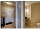 Modern bathroom featuring a vessel sink, sleek lighting, and contemporary fixtures at 15273 S 31St St, Phoenix, AZ 85048