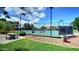 Community pickle ball courts provide a place to play at 15273 S 31St St, Phoenix, AZ 85048