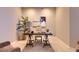 Comfortable home office featuring a desk, chair, and natural lighting perfect for work at 16861 N 106Th Way, Scottsdale, AZ 85255
