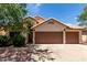 Charming single-Gathering home showcasing a three-car garage and neutral stucco exterior at 18622 N 28Th Way, Phoenix, AZ 85050