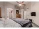 Main bedroom features an en-suite bathroom and large windows for natural light at 18622 N 28Th Way, Phoenix, AZ 85050