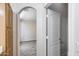 Hallway view into adjacent room with hard surface floors at 2250 E Deer Valley Rd # 24, Phoenix, AZ 85024