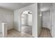 Inviting entryway leading to the living room with hardwood floors at 2250 E Deer Valley Rd # 24, Phoenix, AZ 85024