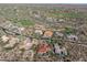 Wide aerial shot showcases the community and area golf courses surrounded by desert landscape at 37440 N 104Th Pl, Scottsdale, AZ 85262