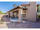 The home has a spacious covered patio with plenty of room for relaxing and entertaining at 4116 E Sunnyside Dr, Phoenix, AZ 85028