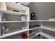 Pantry featuring multiple shelves and space for storage at 4248 N Parkway Ave, Scottsdale, AZ 85251