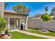 Private backyard with patio and turf, perfect for relaxation and entertaining with mountain views at 4317 E Glenrosa Ave, Phoenix, AZ 85018