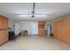 Spacious garage includes abundant cabinet storage and epoxy flooring, maximizing functionality at 4317 E Glenrosa Ave, Phoenix, AZ 85018