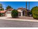 Charming single-story home with a two-car garage and a well-maintained front yard at 626 W Catclaw St, Gilbert, AZ 85233
