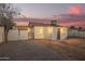 Exterior of backyard with gravel and a covered patio at 9042 N 3Rd Ave, Phoenix, AZ 85021