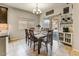 Cozy dining room with a view of the backyard, ideal for casual and formal dining at 913 W Leadwood Ave, Queen Creek, AZ 85140