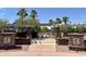 Entrance to the community disc golf course lined with beautiful desert landscaping at 913 W Leadwood Ave, Queen Creek, AZ 85140