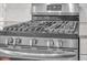 Gas stovetop with stainless steel finish at 9444 W Roma Ave, Phoenix, AZ 85037