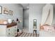 Charming bedroom featuring vintage furniture, soft colors, and a cozy canopy bed at 10206 E Texas Ave, Mesa, AZ 85212