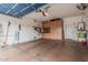 Spacious garage with built-in storage, ample space for vehicles and projects, and convenient access to utilities at 11611 N 149Th Ln, Surprise, AZ 85379